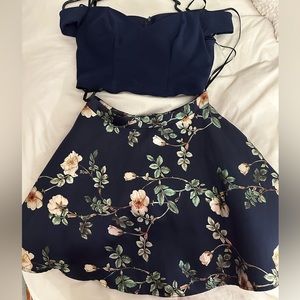 Windsor 2 piece skirt and top set